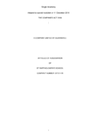 Articles of Association