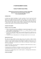 Careers Provider Access Policy
