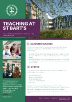 St Bart’s Applicant Information Pack – Teaching Roles